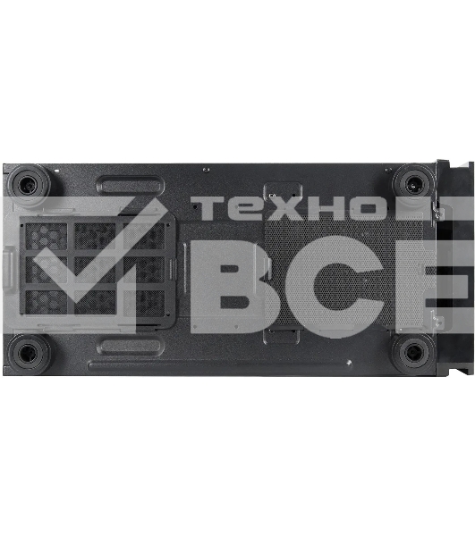 Компьютерный корпус CHIEFTEC HAWK AL-02B-TG-OP без БП, боковая панель из закаленного стекла, черный, ATX