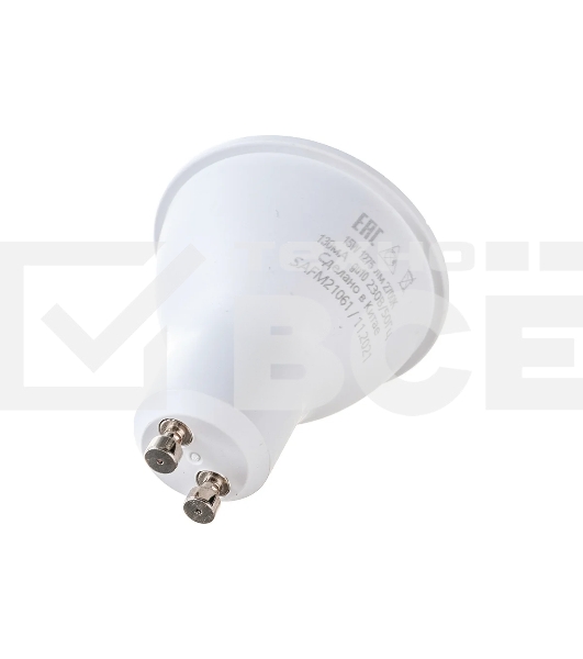 Лампа светодиодная SAFFIT SBMR1615 (55221) 15 вт 230в GU10 теплый