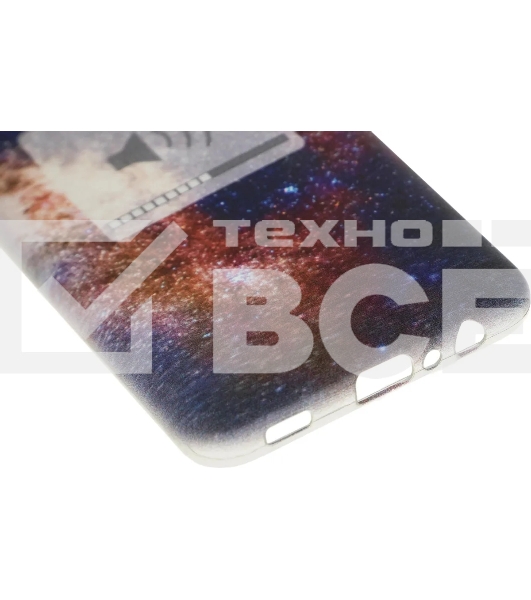 Чехол (клип-кейс) Gresso Air, для Samsung Galaxy A03, черный/рисунок gr17aaae9189