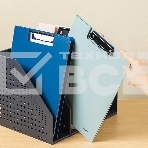 Папка-планшет Deli EF404 A4 полипропилен, ассорти с крышкой, фото2