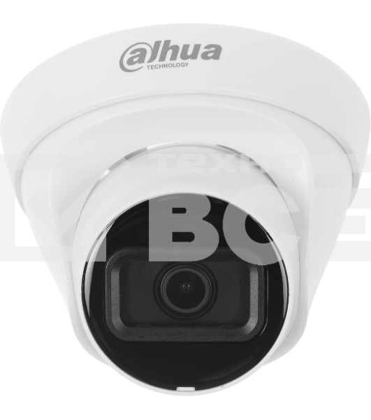 Камера видеонаблюдения IP Dahua DH-IPC-HDW1431T1P-0280B-S6 2.8-2.8мм цв. корп.:белый