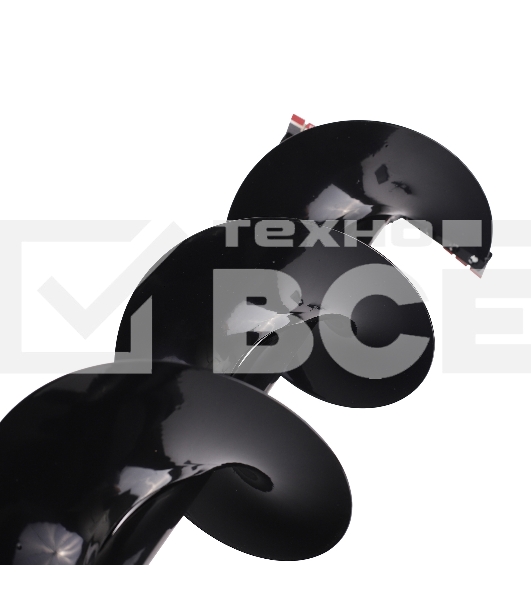 Шнек двухзаходный PATRIOT D 180i для льда, диаметр 180мм, длина 1000мм, смен. ножи (Россия)