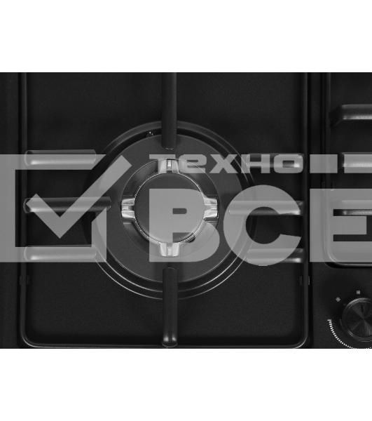 Газовая варочная панель Vitek VGH 6410W MBK черный матовый