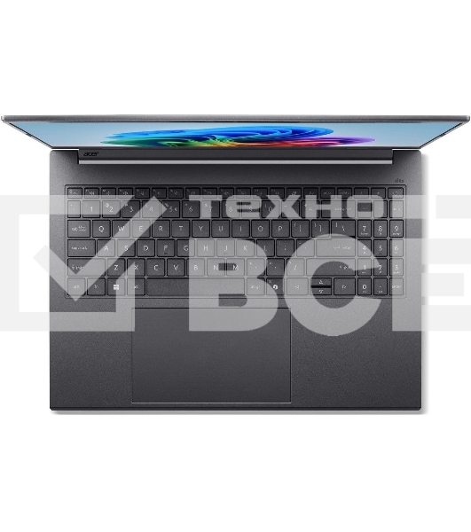 Ноутбук Acer Aspire 16 AI A16-61M-R4BE AMD Ryzen AI 5 330/16Gb/SSD 512Gb/16