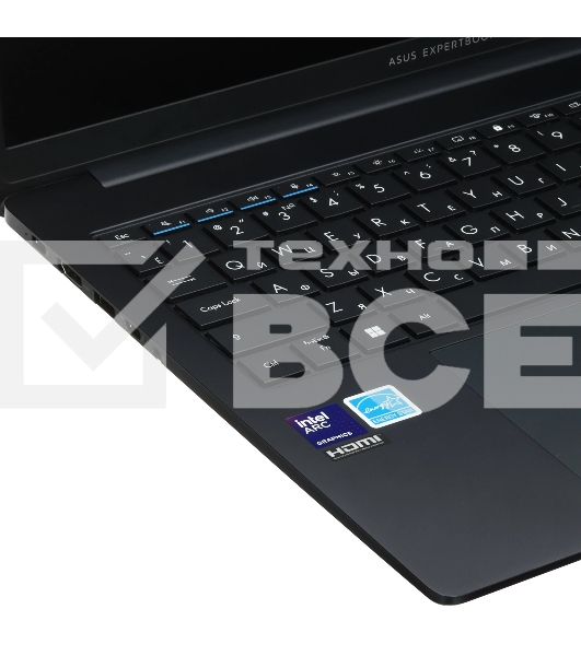 Ноутбук ASUS ExpertBook B5 B5605CCA-PL0128 Intel Core Ultra 5 225H 4300MHz/16'/2560x1600/16GB/512GB SSD/Intel Arc/Wi-Fi/Bluetooth/DOS (90NX08F1-M004K0) Grey