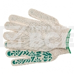 Перчатки трикотажные Palisad ПВХ-покрытие 'Летний сад', 10 класс, фото 1