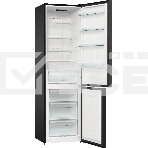 Холодильник Gorenje NRK6202EBXL4 черный матовый двухкамерный 235/96л морозилка снизу, No Frost, фото16