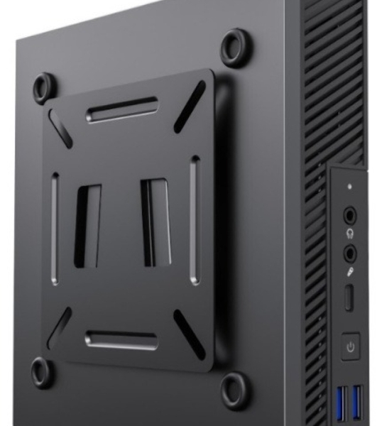 Компьютер Rikor USFF 101.1 4BA745FE i3-12100/8GB/256GB SSD/UHD Graphics 730/WiFi/BT/Win11Pro/black