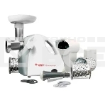 Мясорубка электрическая Белвар КЭМ-П2У-305-04 белый, 1800 Вт, 0.4 кг/мин, реверс, защита от перегрузки, насадки - 9, фото2