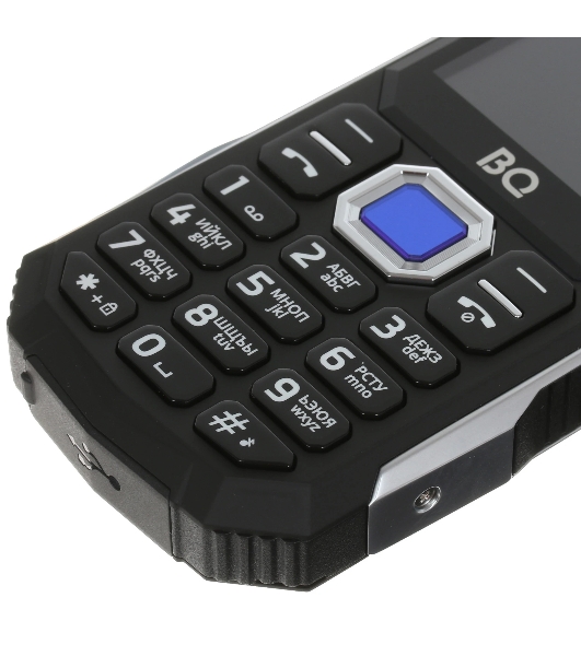 Мобильный телефон BQ 2817 Tank Quattro Power черный