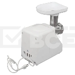 Мясорубка электрическая Ротор Дива-Р ЭМШ 35/300-1 белый, 1500 Вт, 0.58 кг/мин, реверс, защита от перегрузки, насадки - 1, фото3