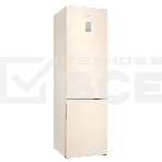 Холодильник Samsung RB37A5491EL/WT бежевый двухкамерный инвертер 269/118 л морозилка снизу, фото2