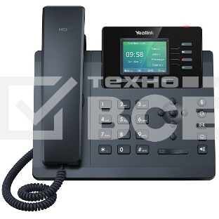 Настольный IP-телефон YEALINK SIP-T34W, 4 аккаунта, Wi-Fi, USB, 2.4