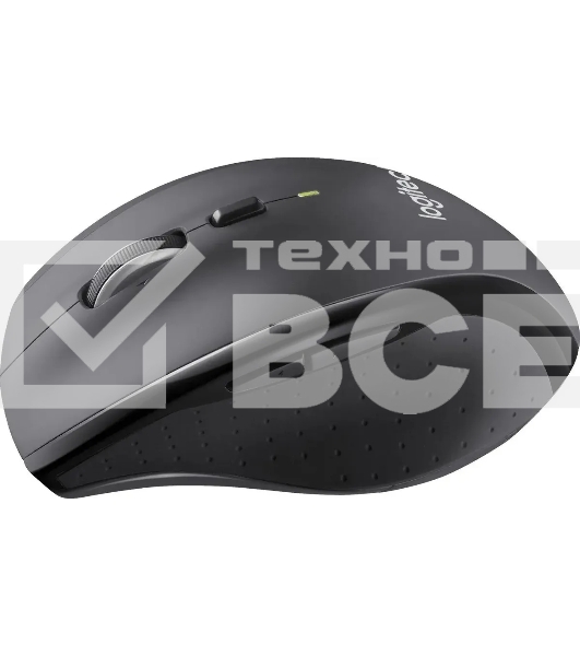 Мышь беспроводная Logitech M705 серый/черный, 1000 dpi, радиоканал, USB, кнопки - 6