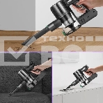 Пылесос вертикальный Kitfort КТ-5168-2 зеленый/черный, питание от аккумулятора, 75 Вт, уборка сухая, пылесборник 0.5 л, работа от АКБ max 32 мин., фото7