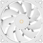 Вентилятор для корпуса Ocypus Gamma F12 WH / White / 3pin, фото 1
