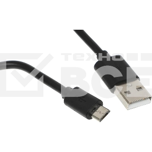 Кабель Buro BU-MICROUSB-1M USB (m)-micro USB (m) 1м черный