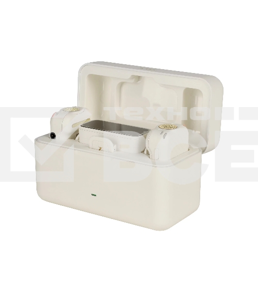 Радиосистема микрофонная Icon AirMic Pro White [110802A2028] передатчик с микрофоном/приемник: 2/1, всенаправленный, 2.4 ГГц, дистанция: 250 м, время работы приемника/передатчика: 8/8 ч, белый