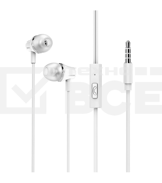 Проводные наушники BOROFONE (6957531095101) BM21 белый