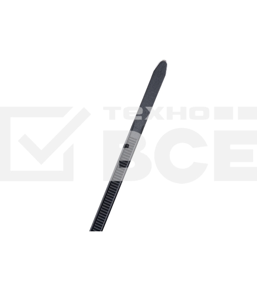 Хомут кабельный 4.8х400 нейл. черный (уп. 100 шт) ИЭК UHH32-D048-400-100