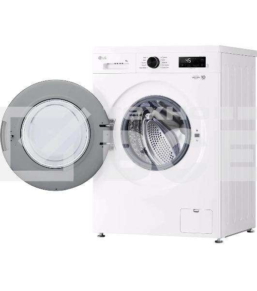 Стиральная машина LG F2Y1VS6W белый, загрузка фронтальная 9 кг, 1200 об/мин., класс: А