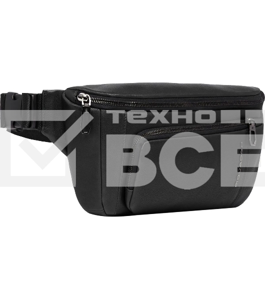 Сумка на пояс мужская Piquadro CRONUS CA2174S134/N черный натур.кожа