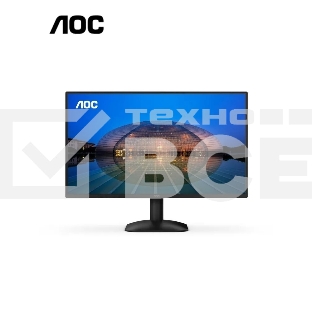 Монитор 23.8' AOC 24B31H IPS 1920x1080, 120 Гц, 4 мс (1 мс MPRT), 16:9, 300 кд/м², VGA, HDMI 1.4, 3.5 Jack, динамики (2x2 Вт), HDR10, Adaptive-Sync, черный