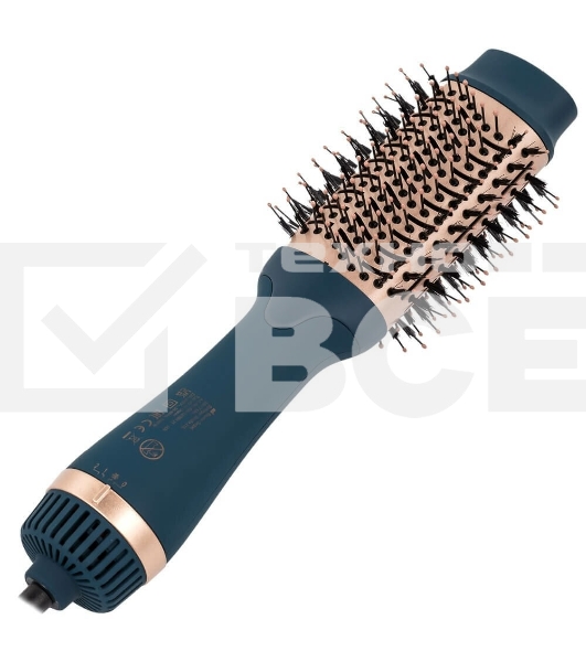 Фен-щетка Beurer HC45 Ocean бирюзовый, 1000 Вт, ионизация