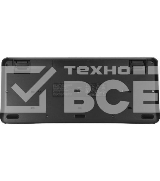 Комплект клавиатура+мышь Logitech Signature MK650 беспроводной, USB + Bluetooth, 4000 DPI, серый/чёрный