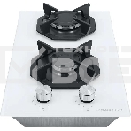 Газовая варочная панель Maunfeld EGHG.32.2CW/G, 2 конфорки, закаленное стекло, белый, фото14