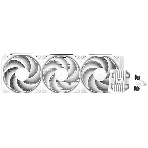 Система охлаждения Zalman CPU Liquid Cooler 360мм, белый, фото4