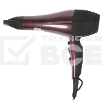 Фен Delta DL-0937 черный/бордовый, 2000 Вт, ионизация, фото 1