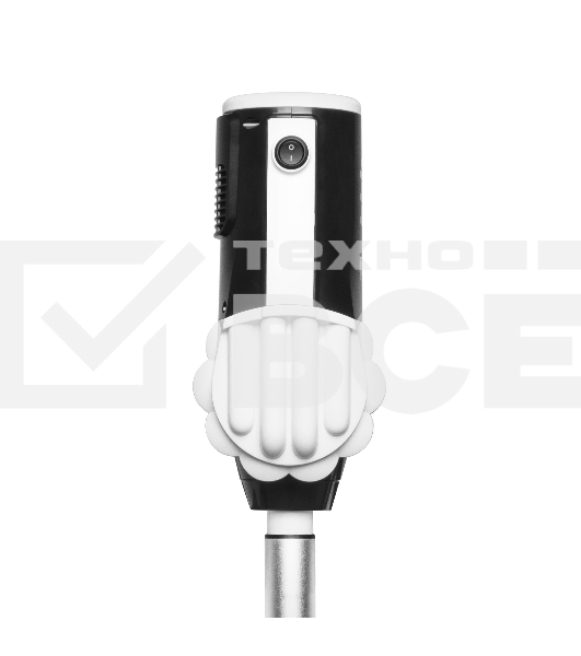 Пылесос вертикальный BBK BV2512 черный/белый, питание от сети, 100 Вт, уборка сухая, пылесборник 0.5 л