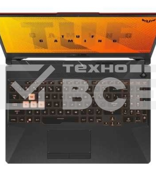 Ноутбук ASUS TUF Gaming FA506NCQ-HN031/15.6'/IPS/AMD Ryzen 7 170/16Gb/512Gb SSD/NVIDIA GeForce RTX 3050 4Gb/Windows 11 Pro/черный/2.3kg
