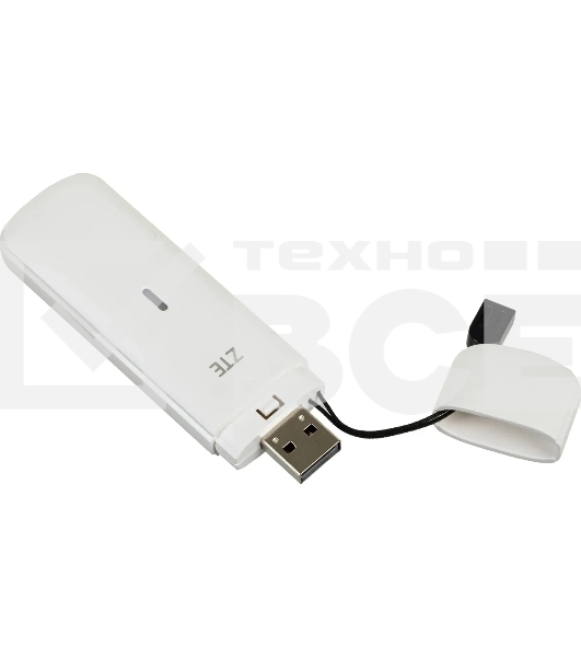 Модем ZTE MF833 2G/3G/4G USB Firewall +Router внешний белый