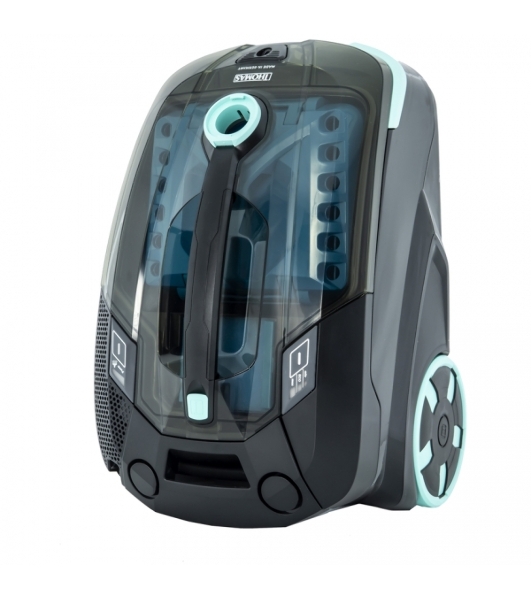 Пылесос моющий Thomas DRYBOX AMFIBIA FAMILY черный/бирюзовый, 325/1700 Вт, уборка влажная/сухая, пылесборник контейнер 2.6 л