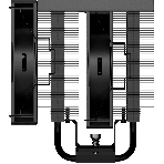 Кулер для процессора PCCooler RT720 TC BK (270W, 4-pin PWM, 157.5mm, Al/Cu, 7x6mm, 2x120mm, 73.32CFM, 34.9dBA, 2200RPM, S: 1851/1700/1200/115X, AM5/AM4, black), фото2