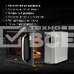 Микроволновая печь Hyundai HYM-M2066 серебристый, 23 л, 800 Вт, переключатели - мембранные кнопки, фото5