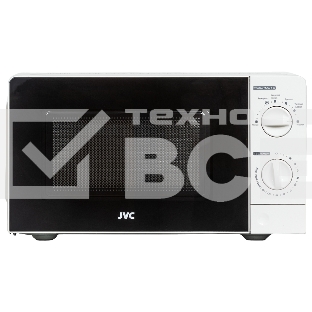 Микроволновая печь JVC JK-MW123M белый, 20 л, 700 Вт, переключатели - поворотный механизм