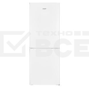 Холодильник Kraft KF-DC230W белый двухкамерный 153/72 морозилка снизу