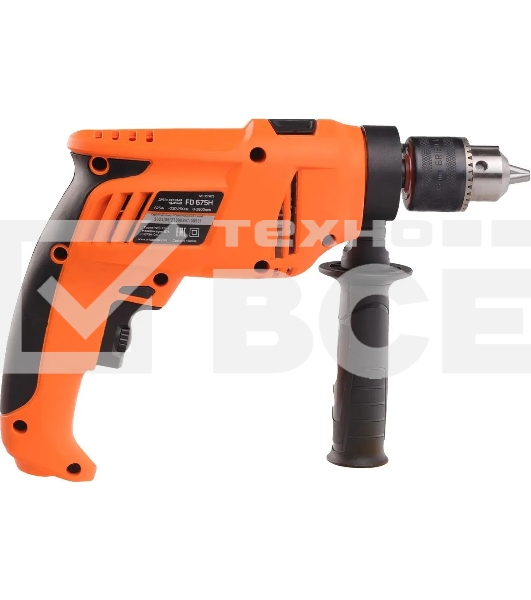 Дрель ударная Patriot FD 675H 675Вт ключевой реверс (120301675)