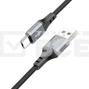 Кабель Hoco X86 Type-C USB (m)-USB Type-C (m) 1м черный коробка