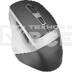 Мышь беспроводная Oklick 516MW черный/серебристый, 1600 dpi, радиоканал, Bluetooth, USB, кнопки - 6, фото9