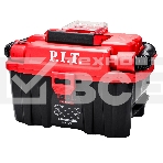 Строительный пылесос P.I.T. PVC20H-10A SOLO красный, питание от аккумулятора, 200 Вт, уборка сухая/влажная/выдув, пылесборник 10 л, фото 1