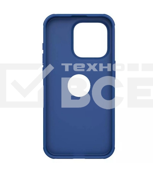 Чехол Super Frosted Shield Pro, синий, (AP IP15 Pro)