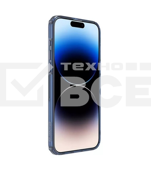 Чехол Nature TPU Pro Magnetic Case, синий, (AP IP15 Pro)