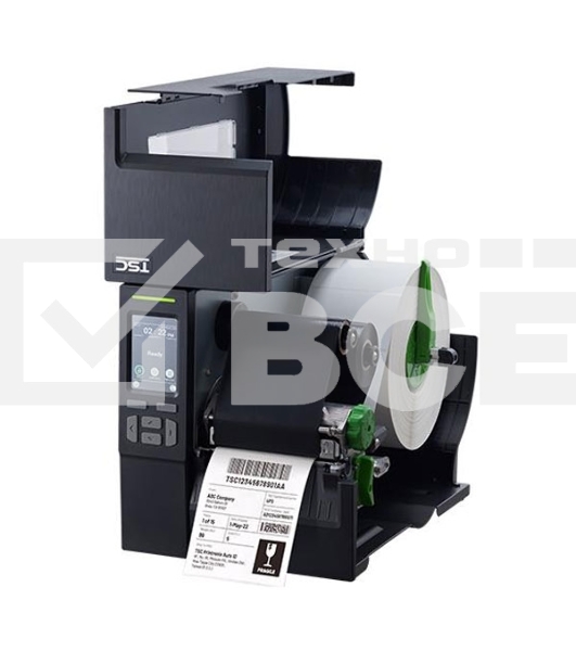 Принтер этикеток TSC MB241T (MB241T-A001-0202) термотрансферная печать и прямая термопечать, 203 dpi, 304.8 мм/сек, Bluetooth, Ethernet, RS-232, USB, Wi-Fi, чёрный