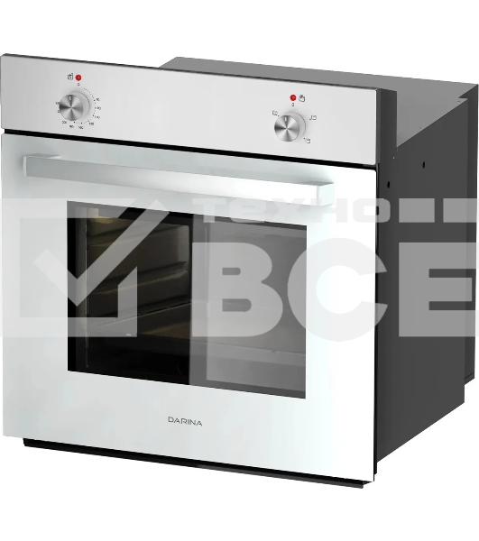 Духовой шкаф электрический Darina BO 1700 W белый, встраиваемый