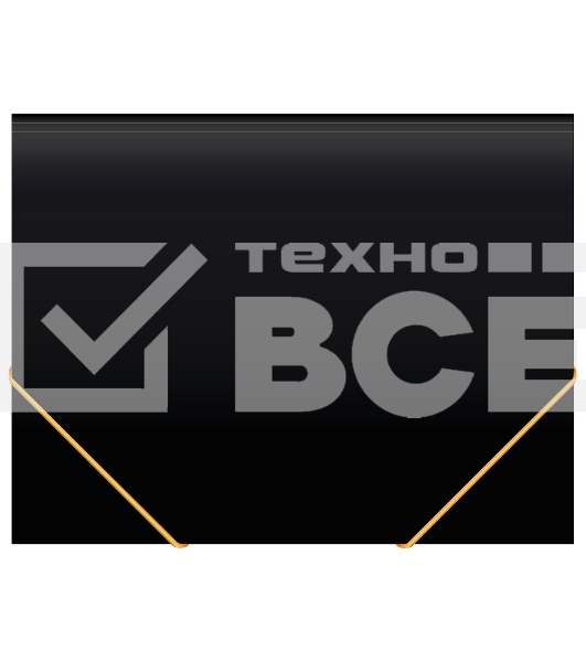 Портфель Бюрократ Black Opal BLPP13 13 отдел. A4 пластик 0.7мм черный/ассорти