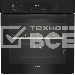 Электрический духовой шкаф Beko BBIM13301B, черный, фото 1